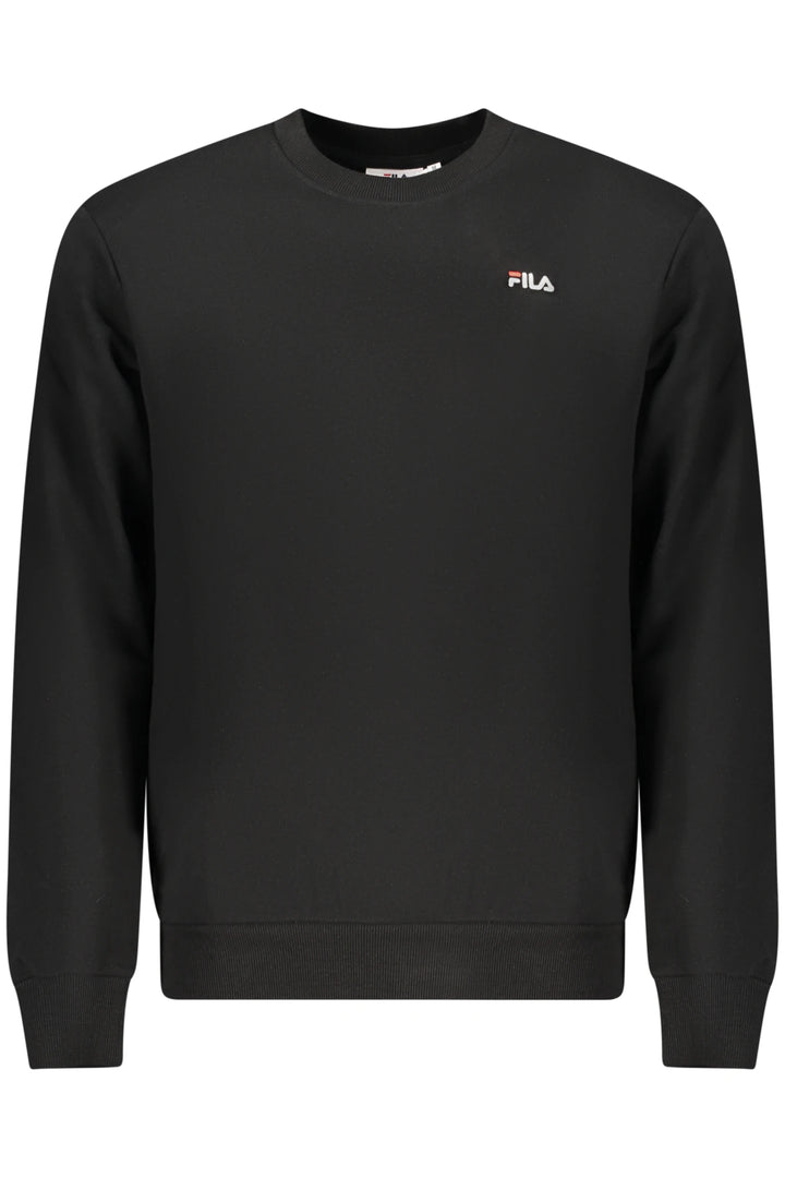 FILA MEN&#39;S BLACK ZIP-UP SWEATSHIRT
