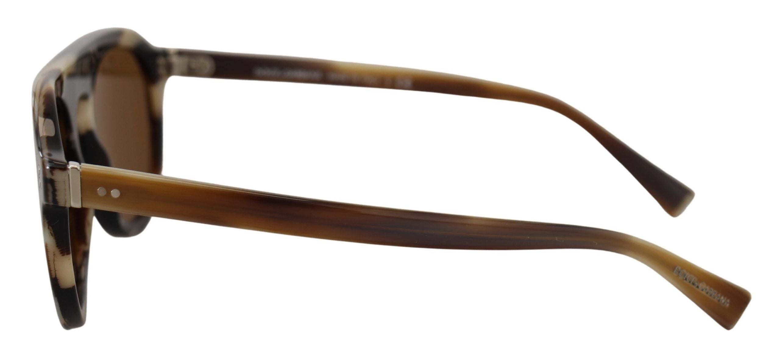 Dolce &amp; Gabbana – Zeitlose Unisex-Sonnenbrille in Schildpattoptik