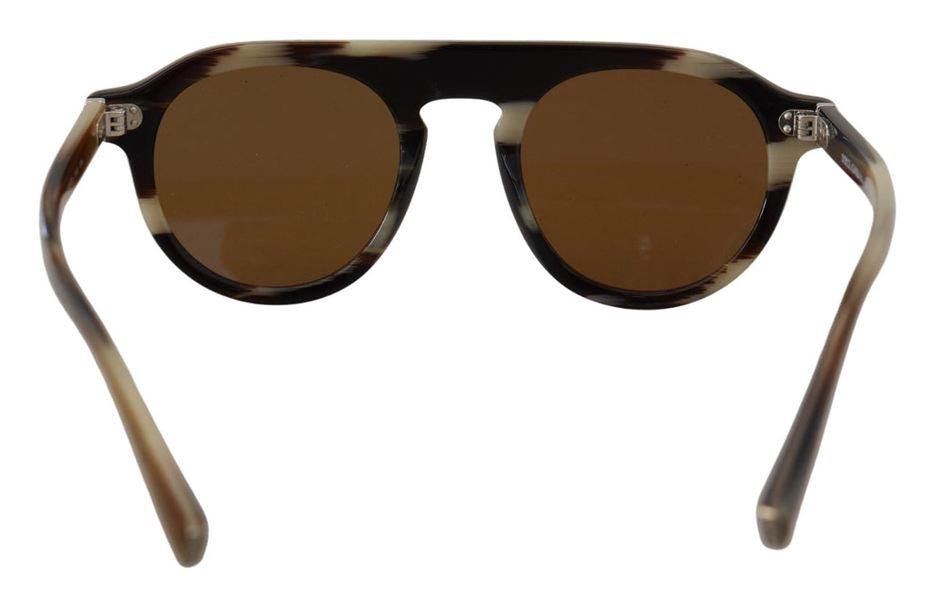 Dolce &amp; Gabbana – Zeitlose Unisex-Sonnenbrille in Schildpattoptik