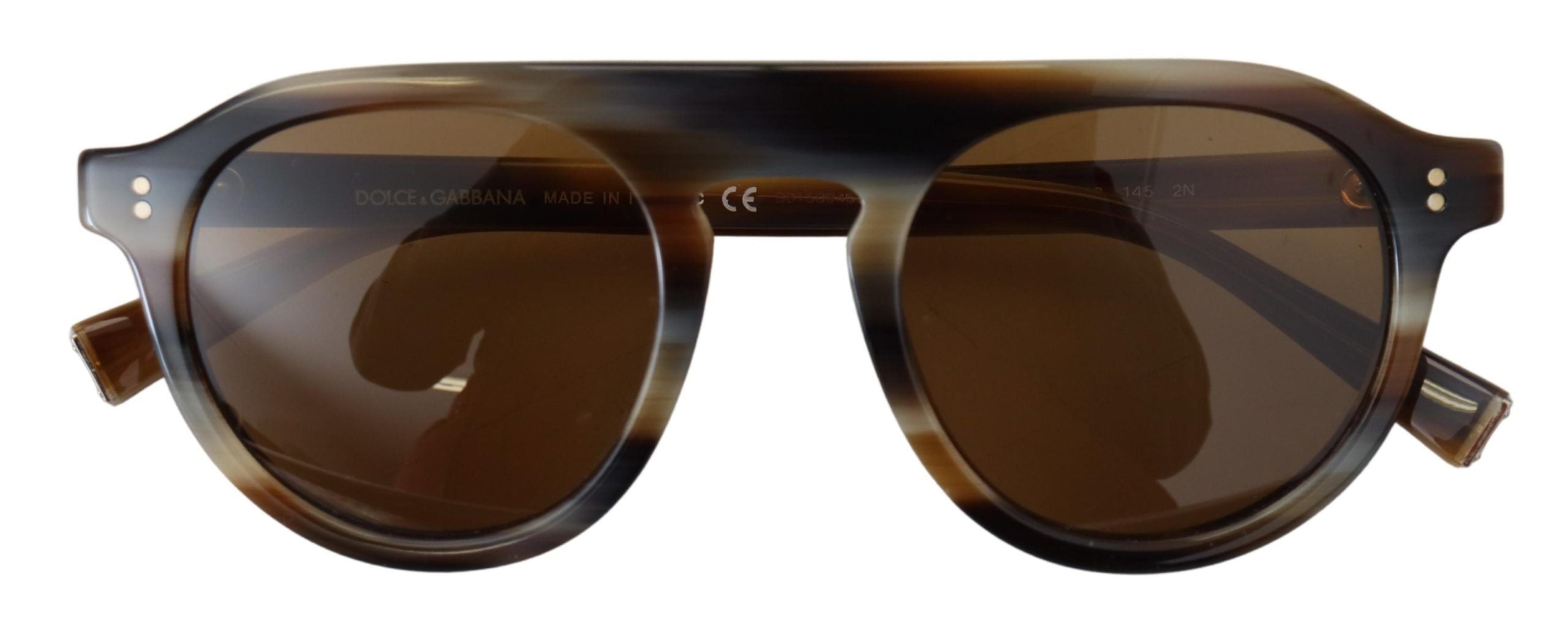 Dolce &amp; Gabbana – Zeitlose Unisex-Sonnenbrille in Schildpattoptik