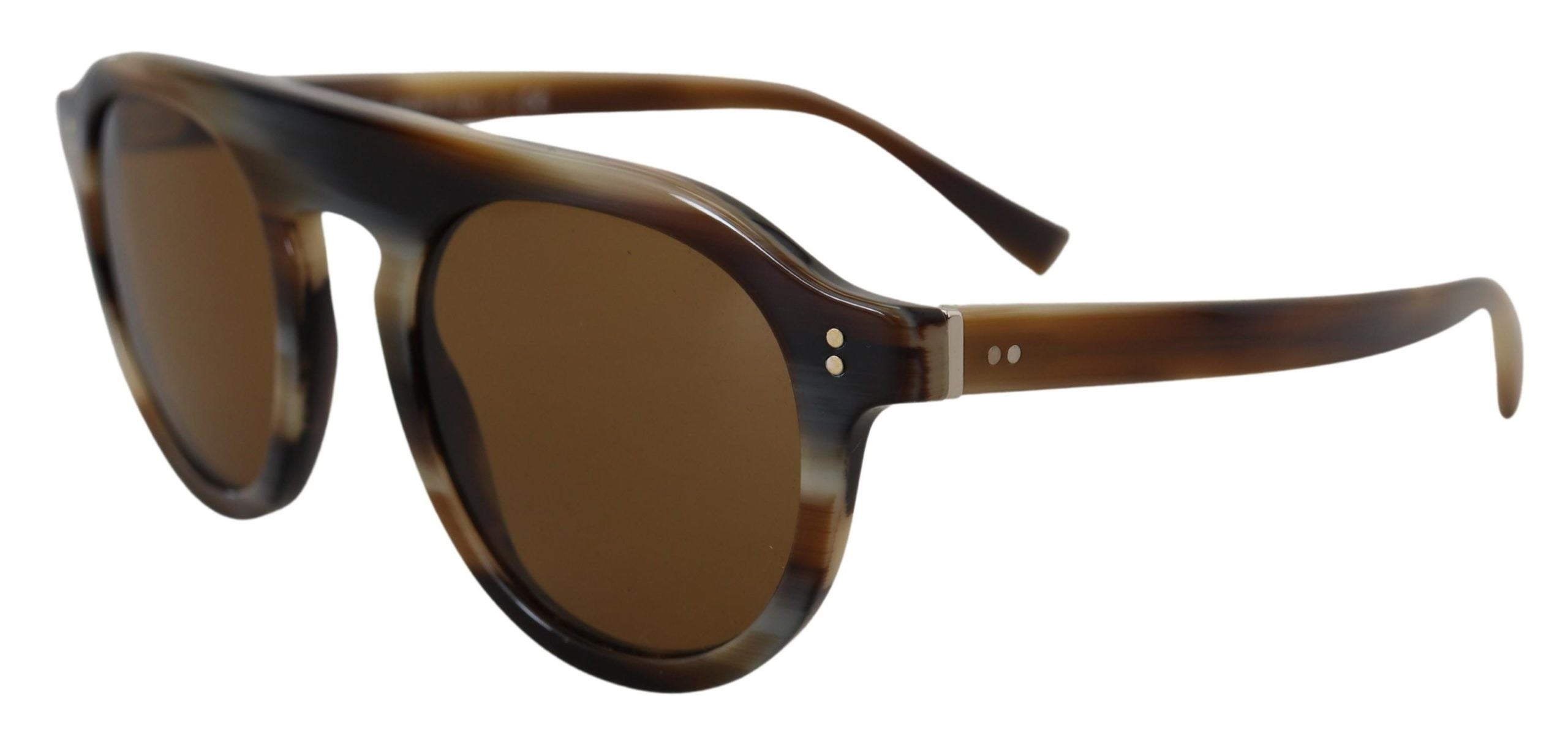 Dolce &amp; Gabbana – Zeitlose Unisex-Sonnenbrille in Schildpattoptik
