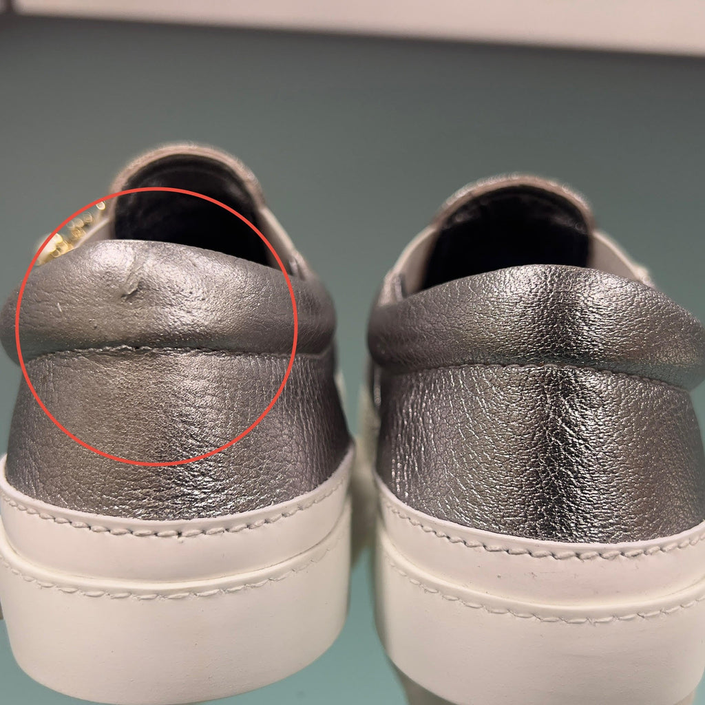 Miu Miu Leather Crystal Snekaers - WOMEN SHOES - MIU MIU - Tluxy New