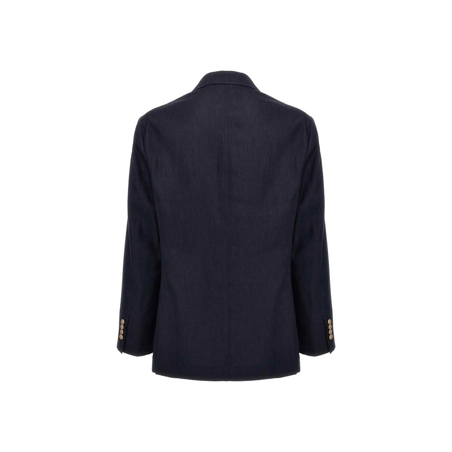 Brunello Cucinelli Linen And Wool Jacket