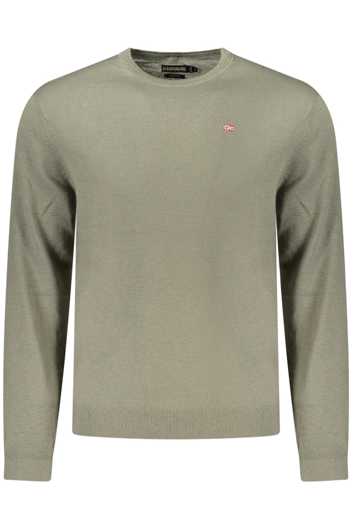 NAPAPIJRI MEN&#39;S GREEN SWEATER