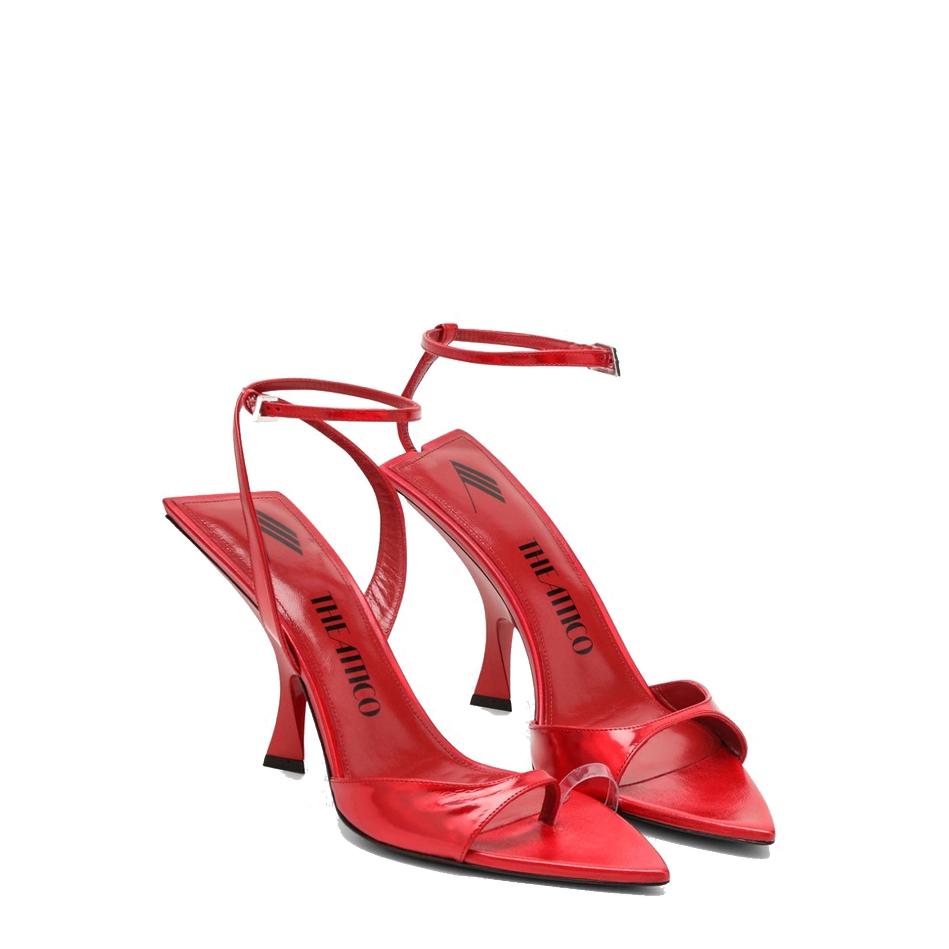 The Attico Mismatch Leather Sandals - WOMEN SHOES - THE ATTICO - Tluxy New