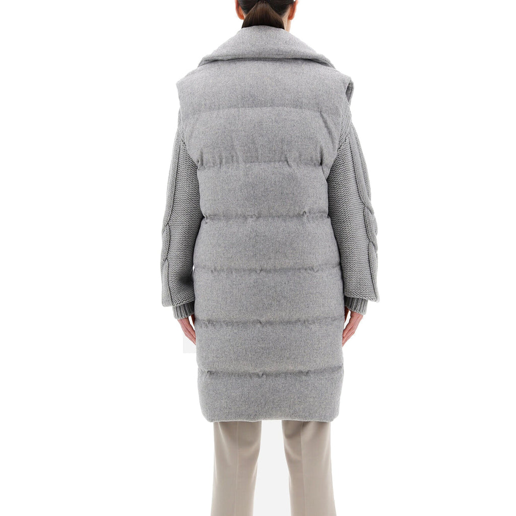 HERNO Padded Long Gilet Coat - WOMEN CLOTHING - HERNO - Tluxy New