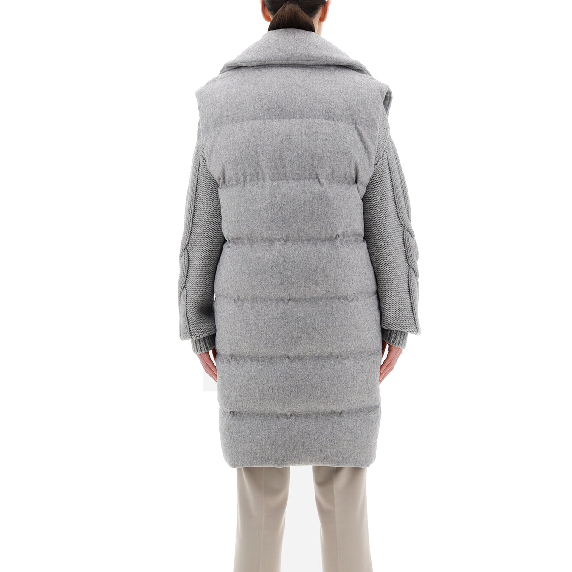 HERNO Padded Long Gilet Coat - WOMEN CLOTHING - HERNO - Tluxy New