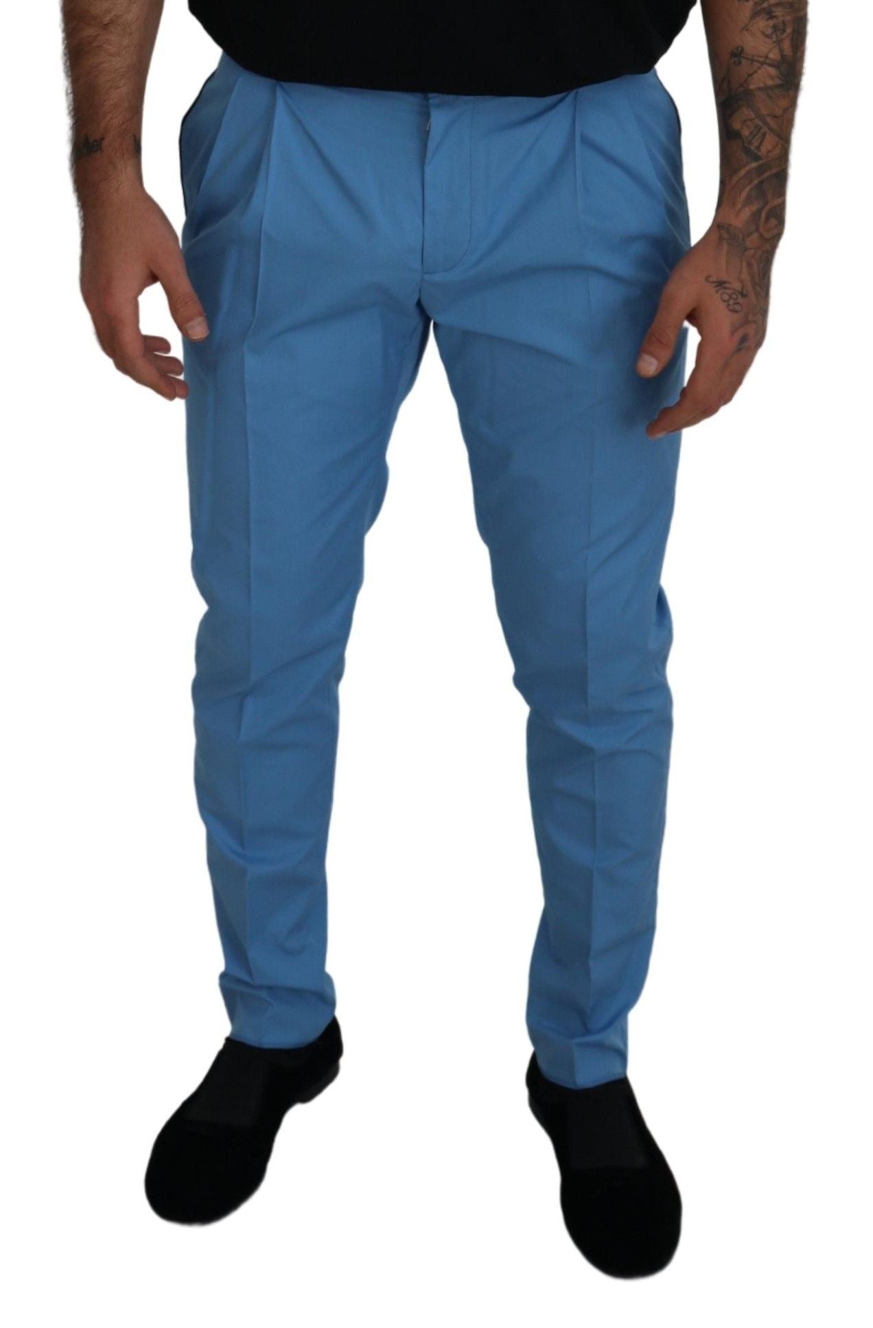 Pantalon chino slim élégant Dolce &amp; Gabbana : laissez-vous tenter par le luxe italien