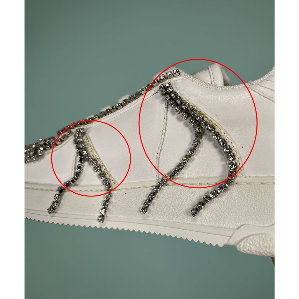 GCDS Crystal-Embellished Sneakers
