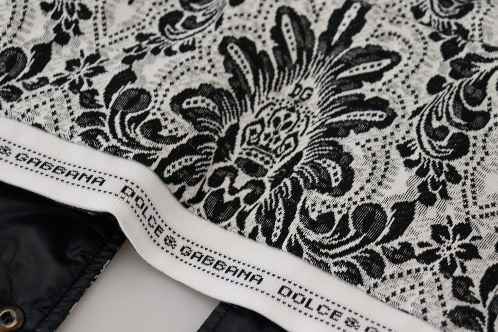 Dolce &amp; Gabbana Eleganter Wickelhut aus Baumwolle mit Blumenmuster