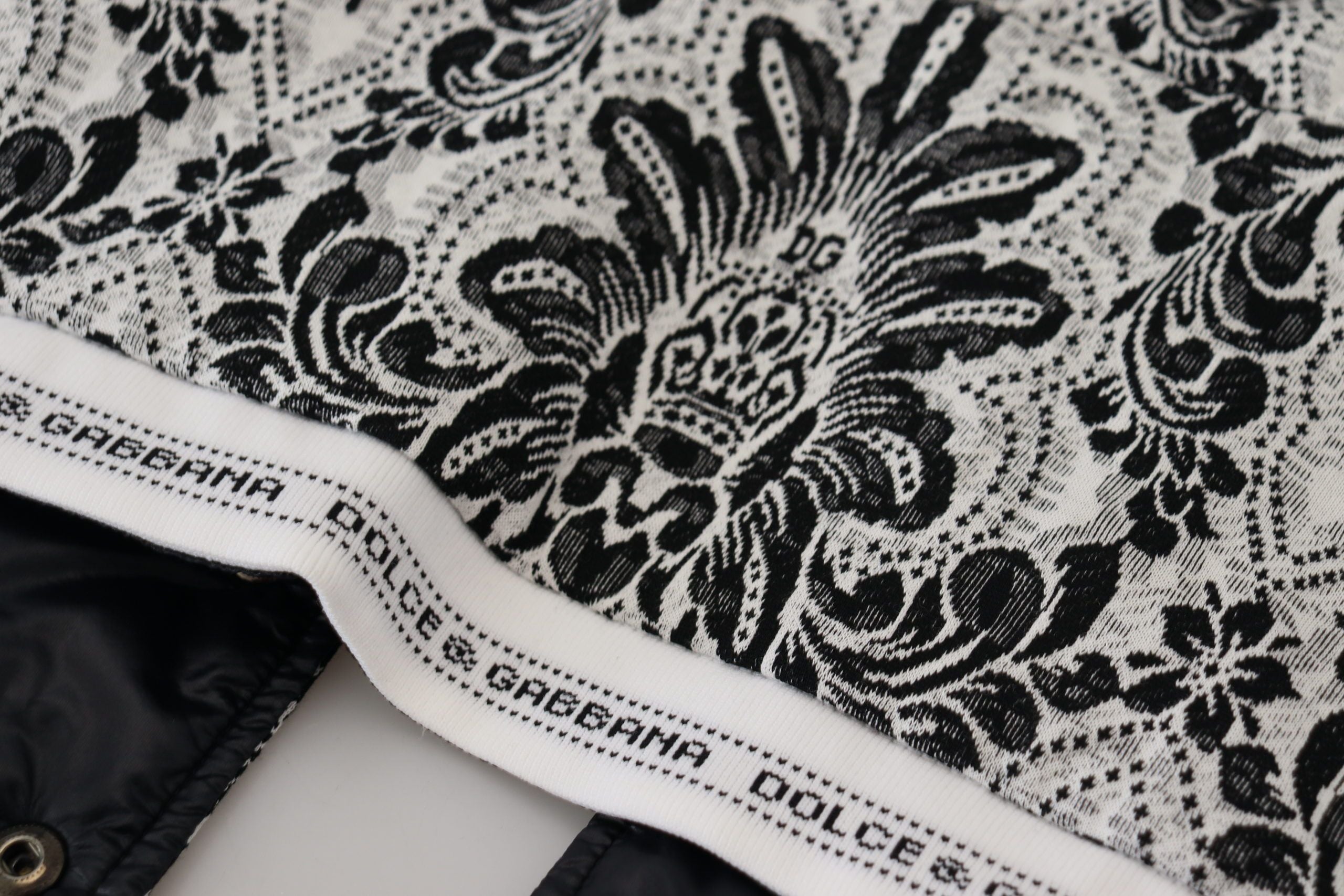 Dolce &amp; Gabbana Eleganter Wickelhut aus Baumwolle mit Blumenmuster