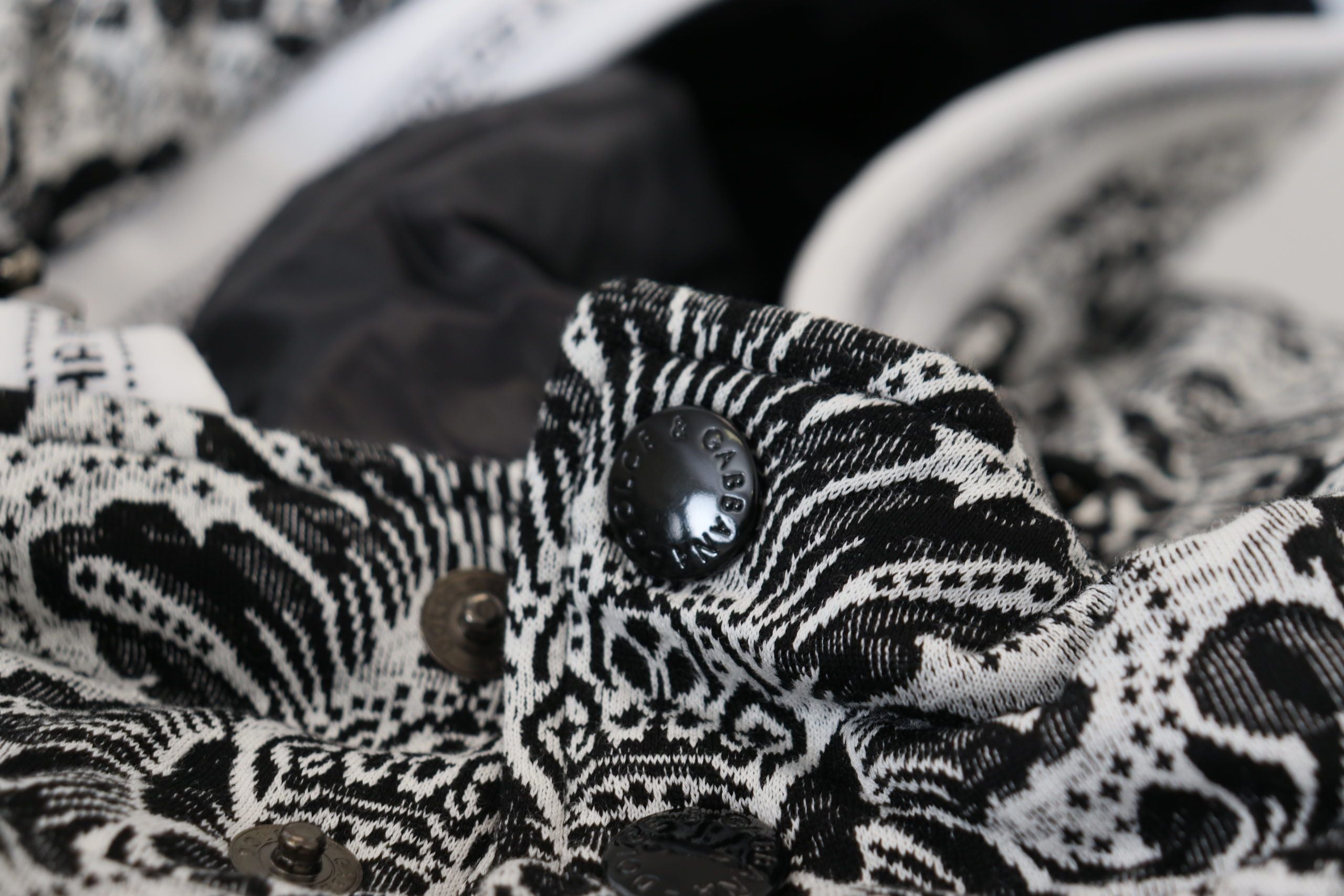 Dolce &amp; Gabbana Eleganter Wickelhut aus Baumwolle mit Blumenmuster