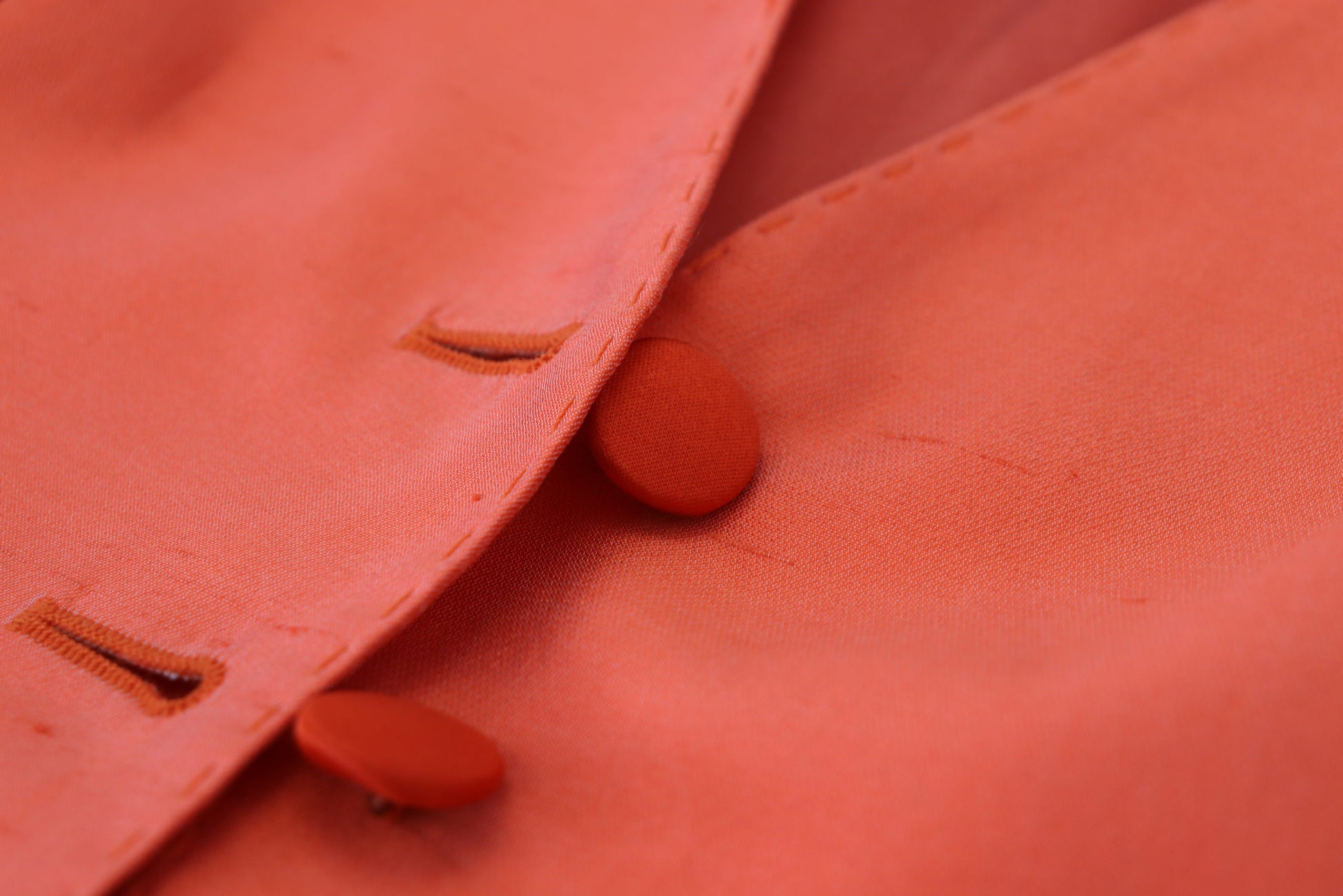 Dolce &amp; Gabbana Elegante orange Seidenweste