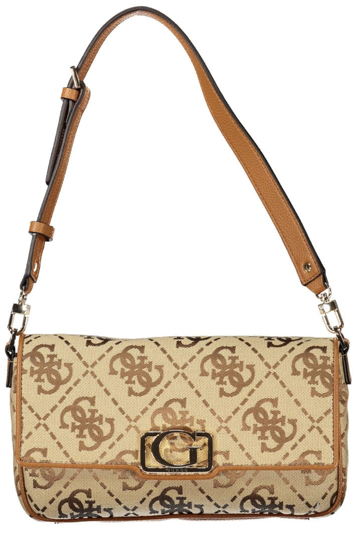 GUESS JEANS WOMEN S BAG BEIGE