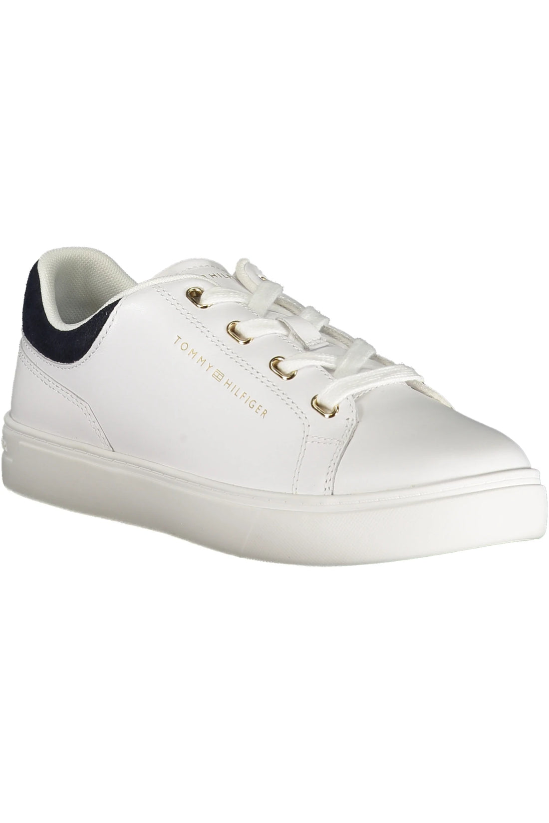 TOMMY HILFIGER WOMEN&#39;S WHITE SPORTS SHOES