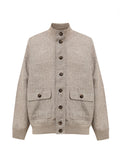 Gran Sasso Beige Linen Lightweight Jacket