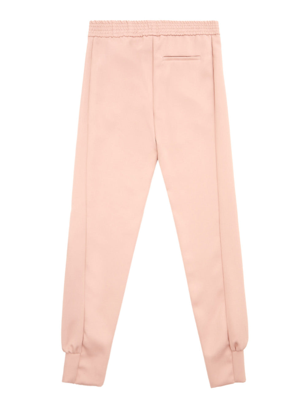 Technical Fabric Pants with Elastic Waistband