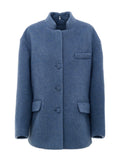 Gucci Men's Light Blue Wool Caban Jacket – Siebentaschen