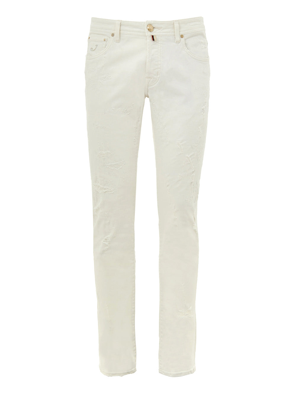 Jacob Cohen Slim Fit White Nick Jeans