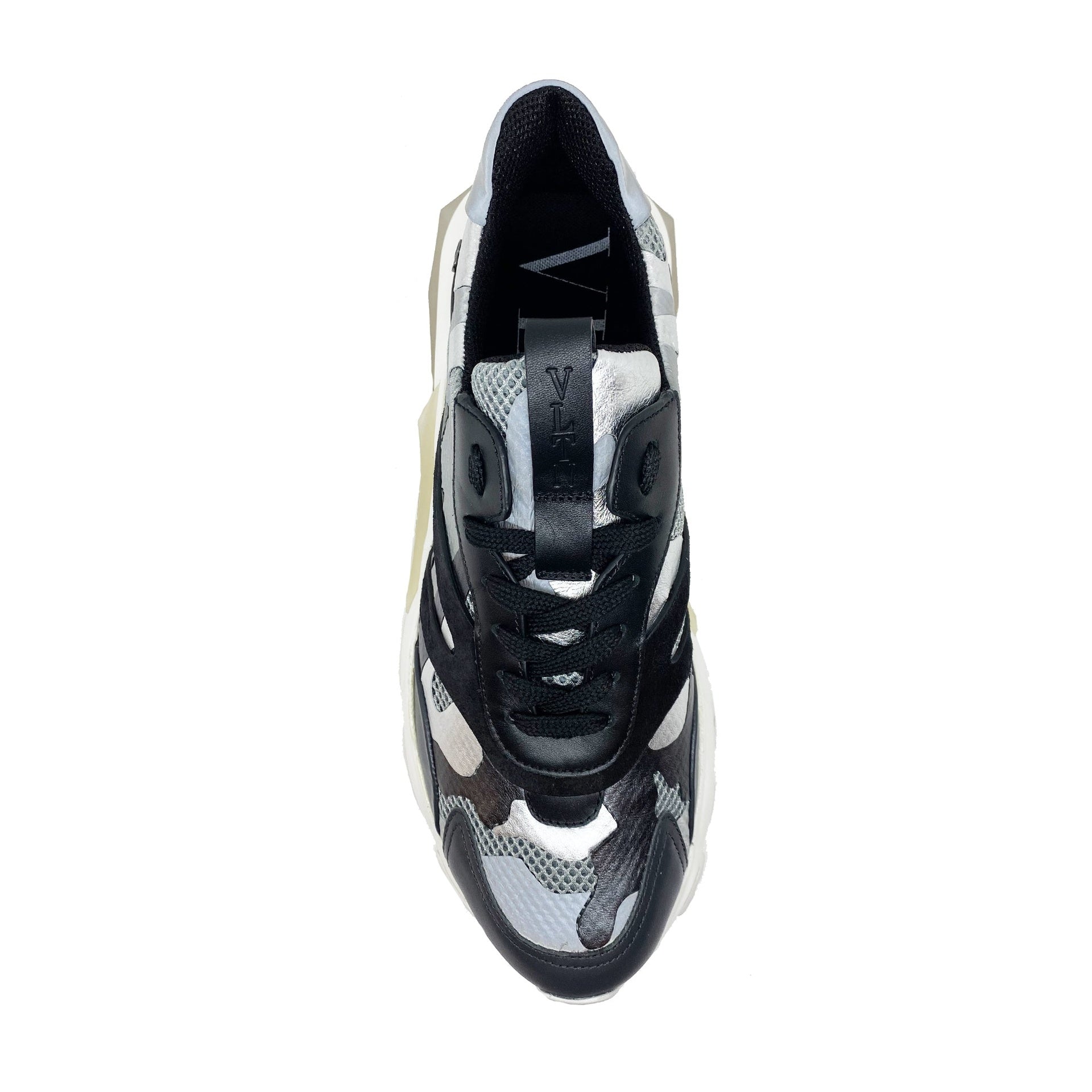 Valentino Bounce Leather Sneakers