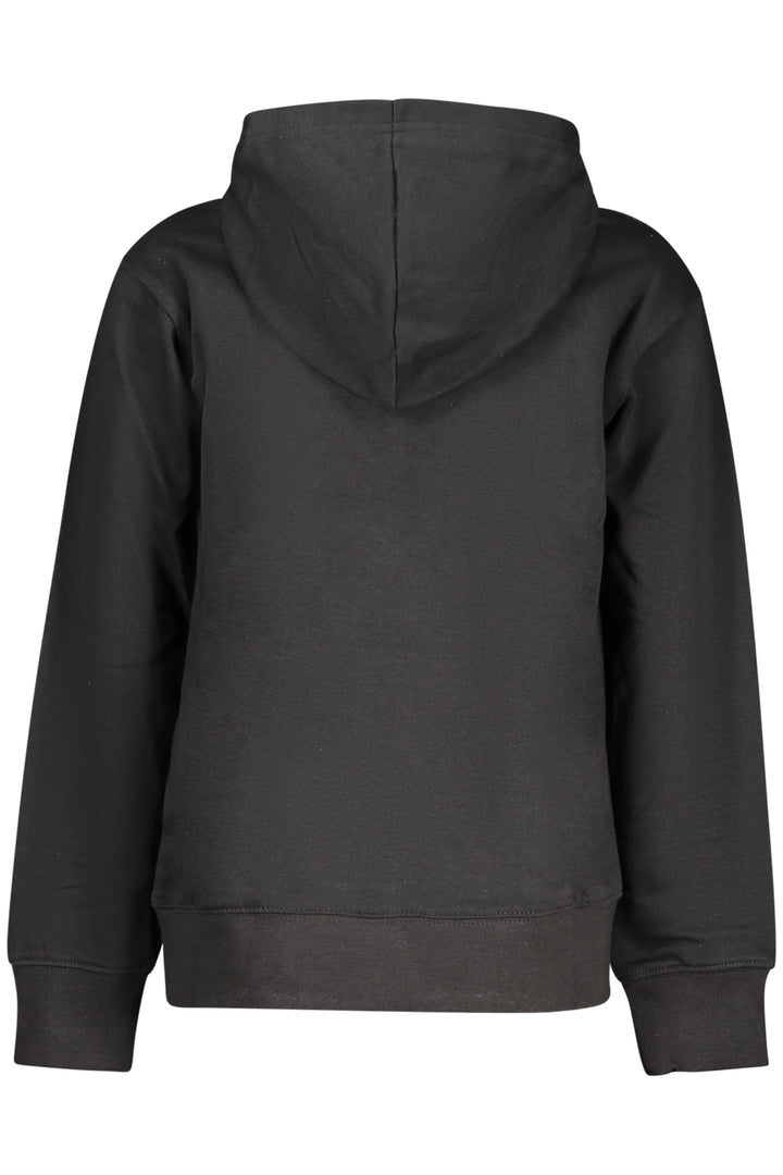 JORDAN KIDS  BLACK ZIP-UP SWEATSHIRT