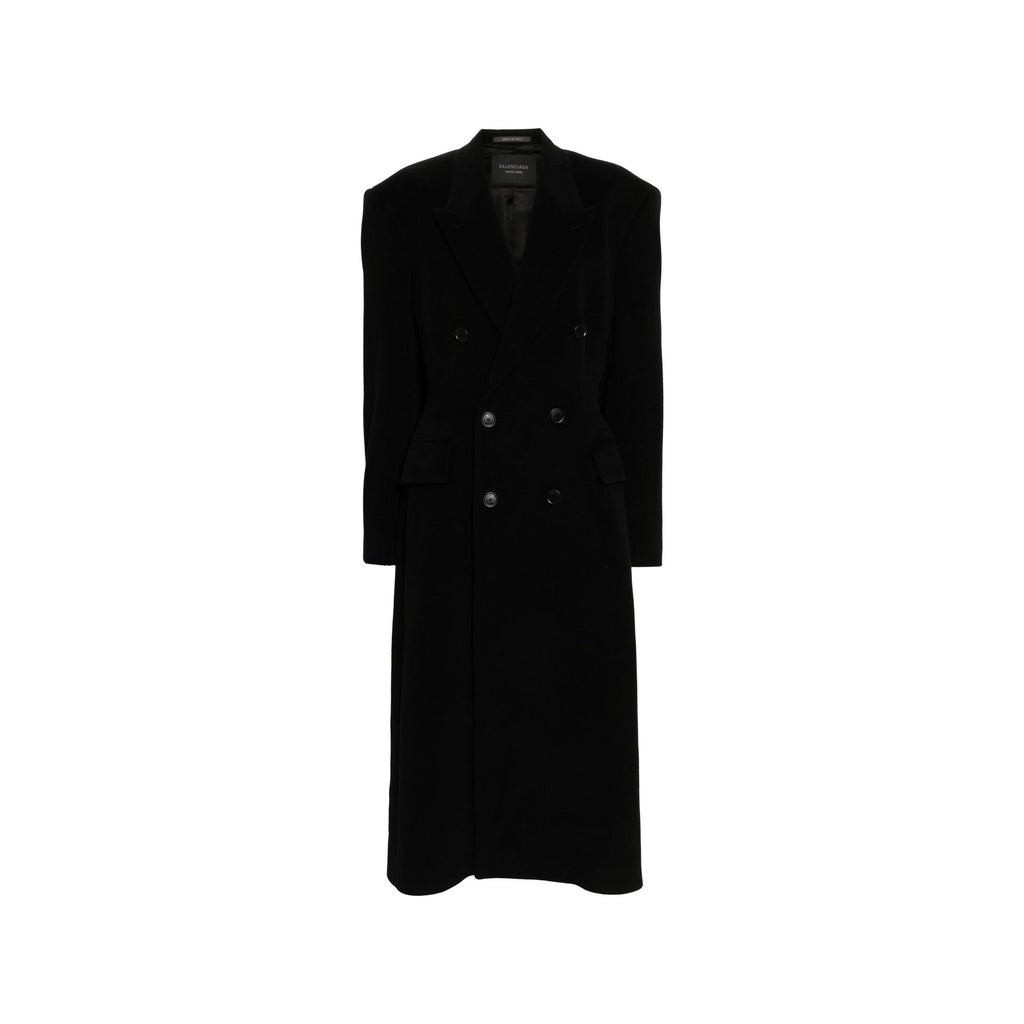 Balenciaga Cashmere And Wool Cinched Coat – Siebentaschen