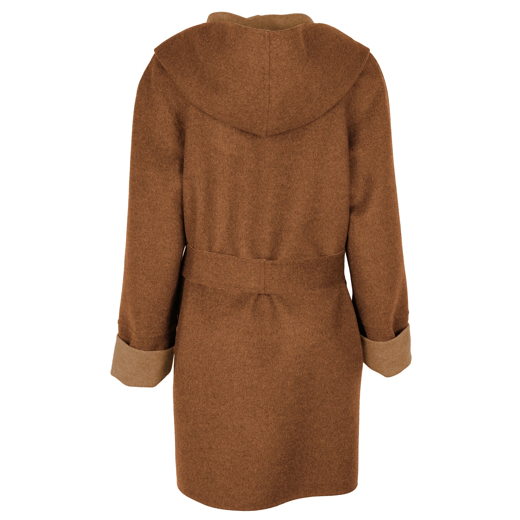 Loro Piana Fabric Coats Brown Woman