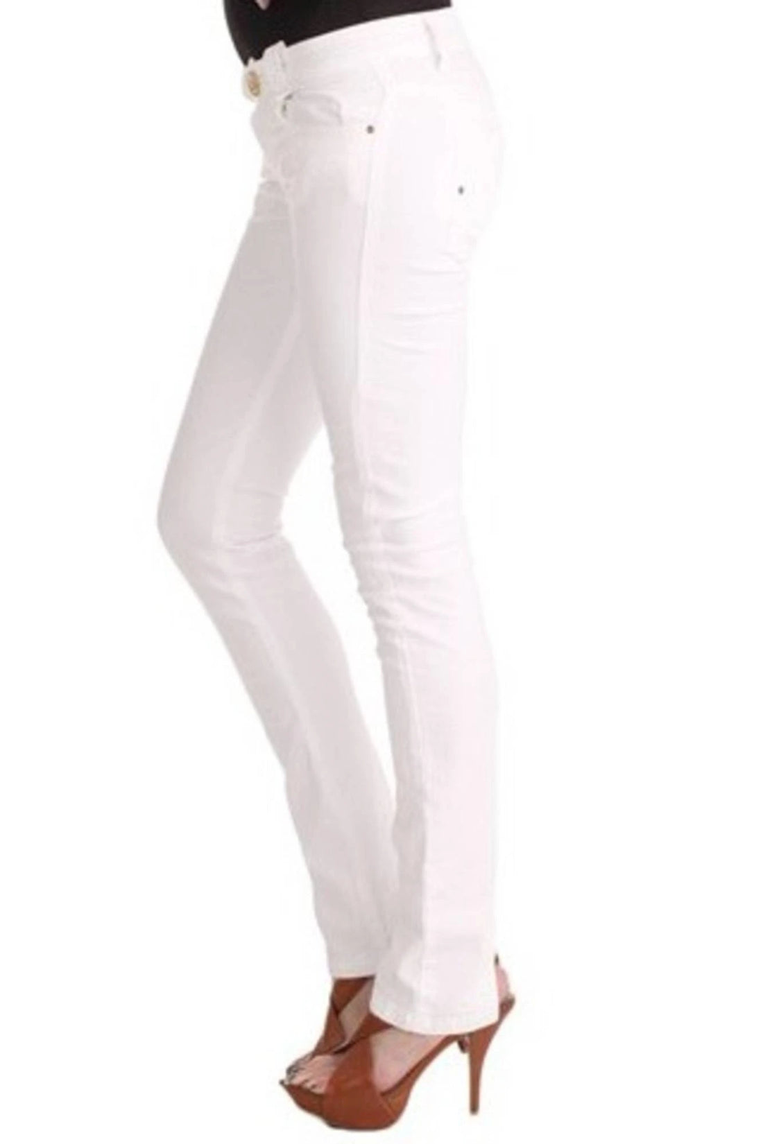 PHARD WHITE WOMAN TROUSERS