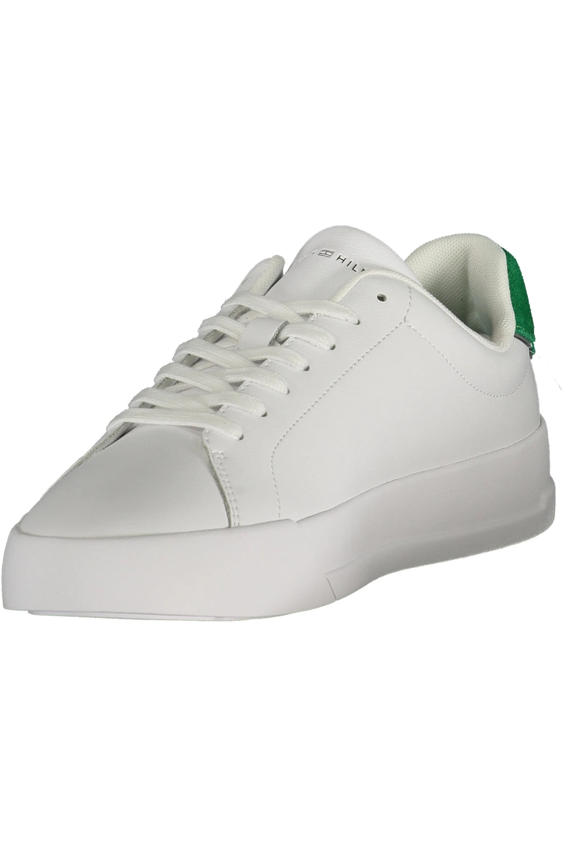 TOMMY HILFIGER MEN&#39;S WHITE SPORTS SHOES