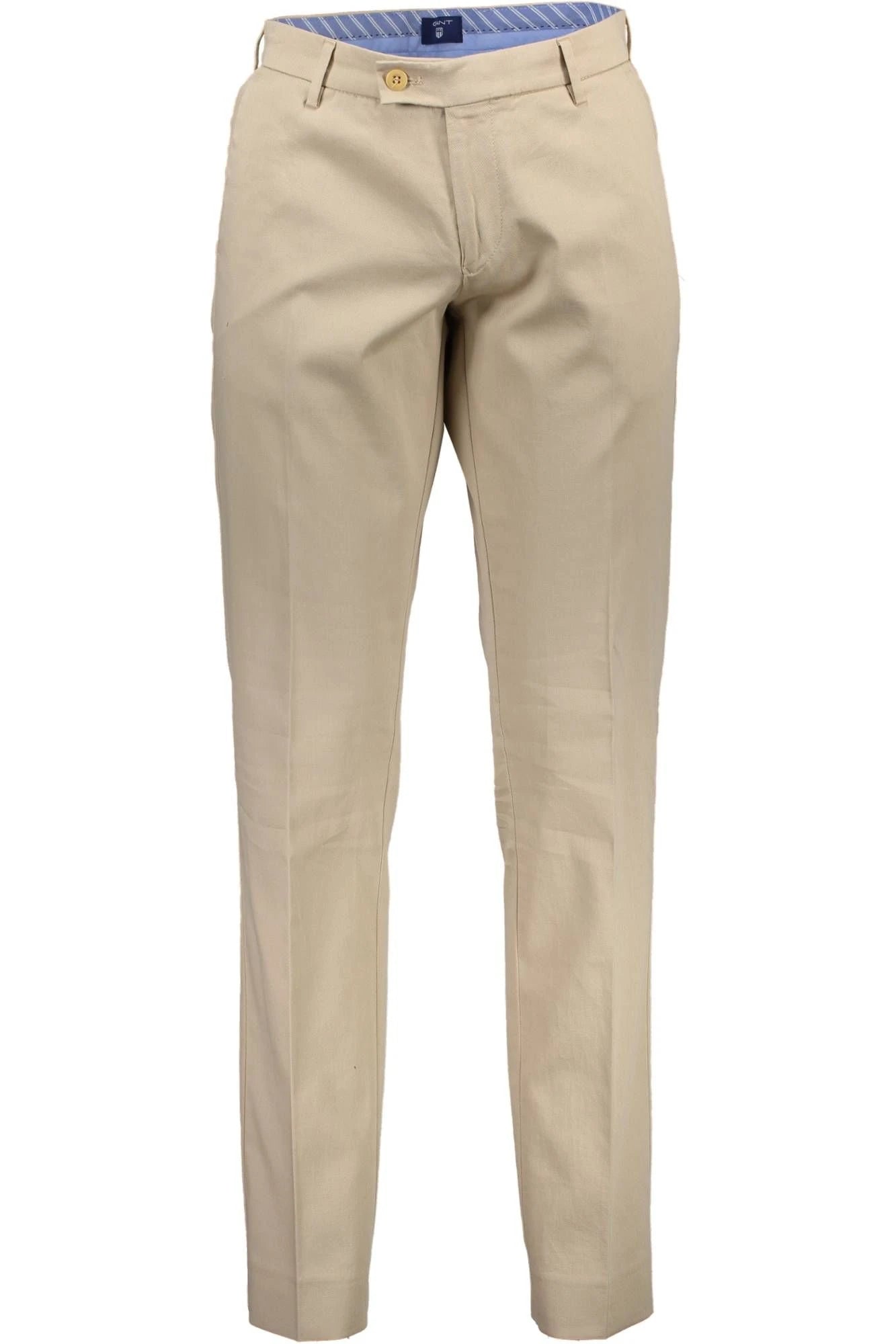 GANT MEN&#39;S TROUSERS BEIGE