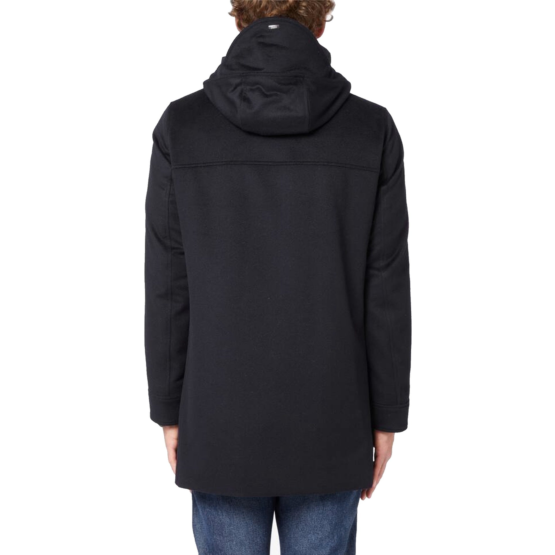 HERNO Wool Cashmere Hooded Coat