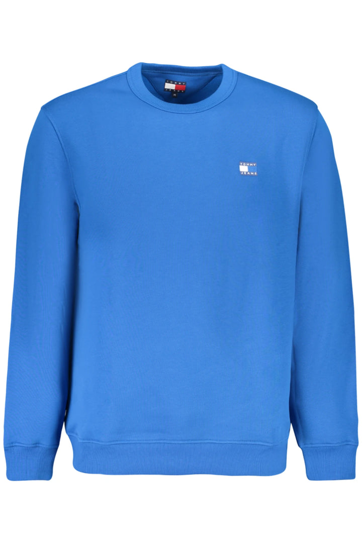 TOMMY HILFIGER MEN&#39;S BLUE ZIP-UP SWEATSHIRT