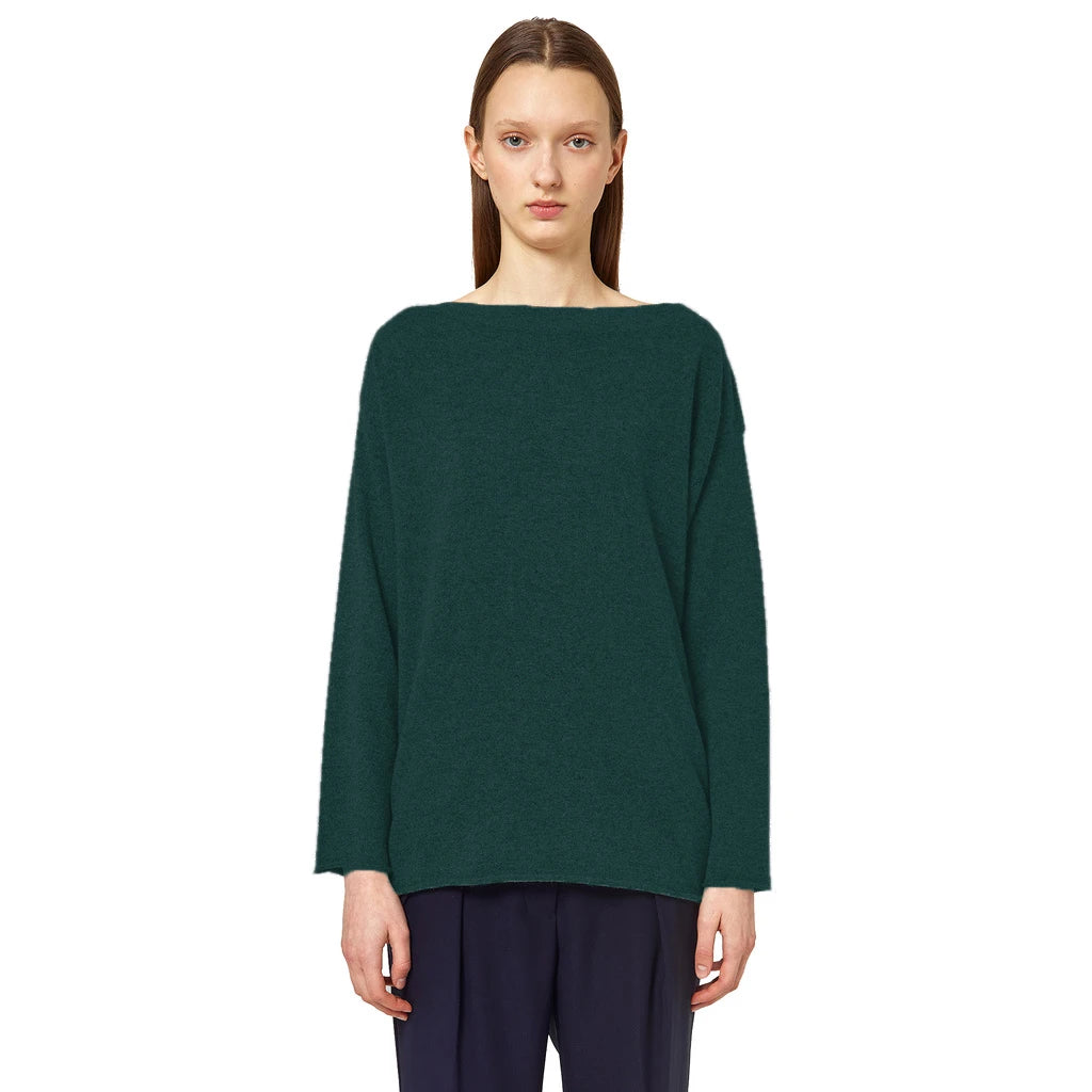 Alpha Studio Sweaters Green Woman