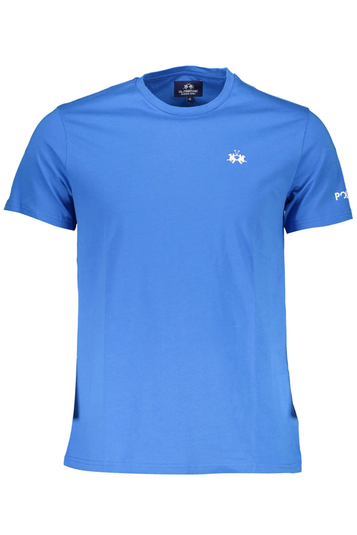 LA MARTINA MEN&#39;S SHORT SLEEVE T-SHIRT BLUE