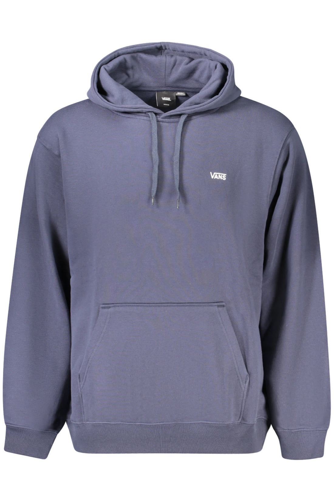 VANS MEN&#39;S BLUE ZIP-UP SWEATSHIRT