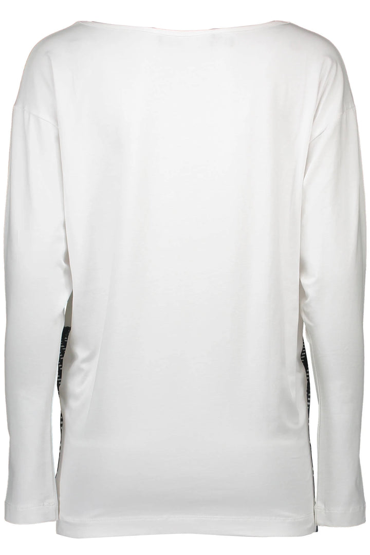 LOVE MOSCHINO LONG SLEEVE T-SHIRT WOMAN WHITE