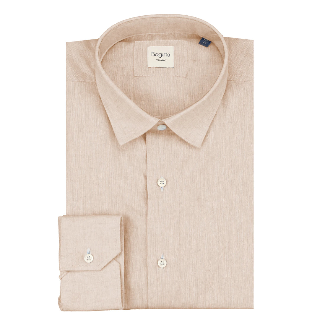 Bagutta Shirts Beige Man