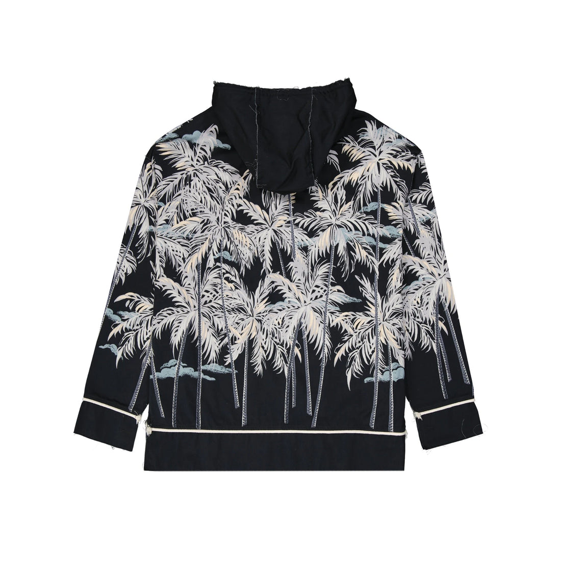 Palm Angels Hooded Printed Shirt
