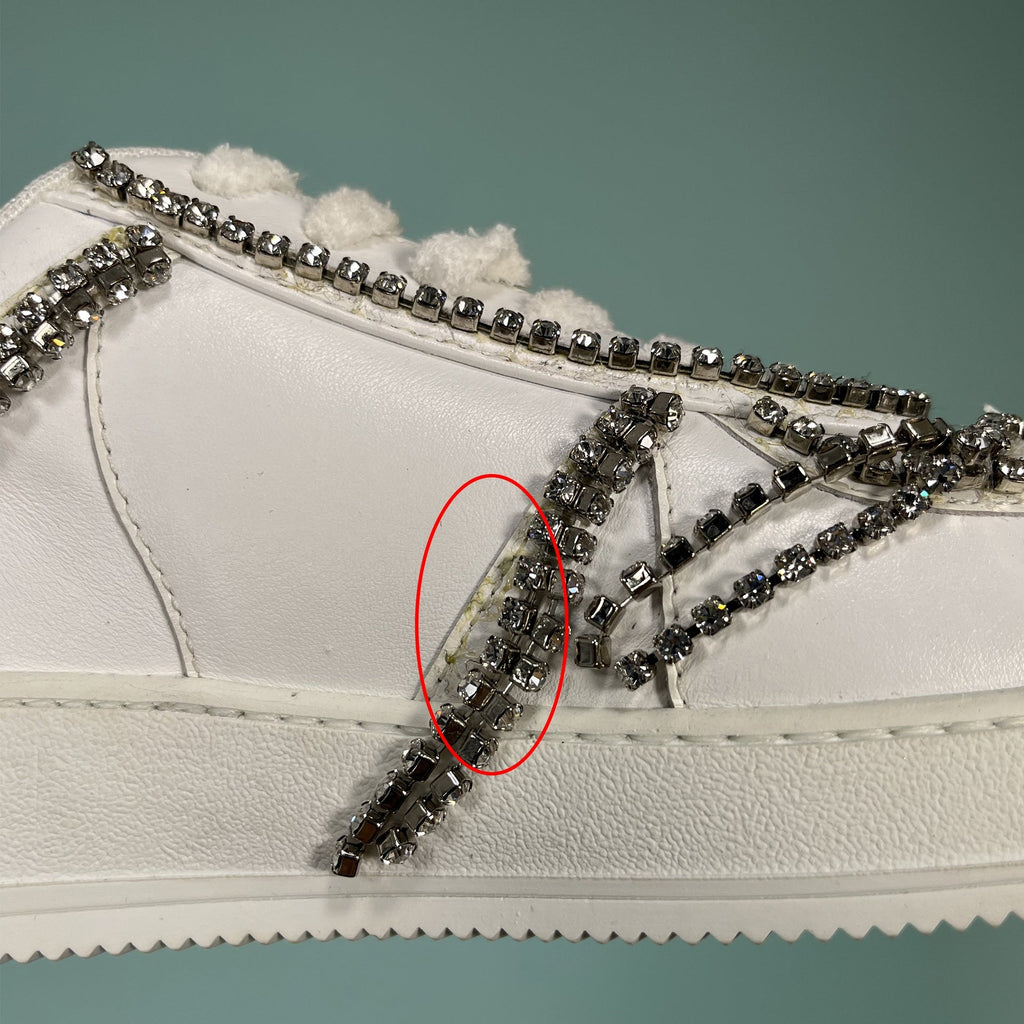 GCDS Crystal-Embellished Sneakers