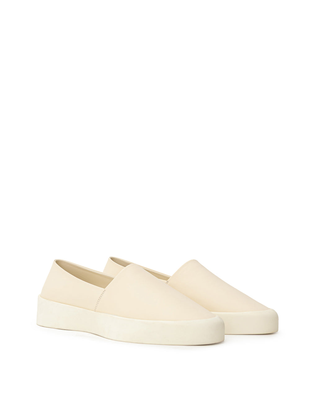 Fear of God Cream Nappa Leather Slip-On Sandal with Thick Sole Beige – Siebentaschen