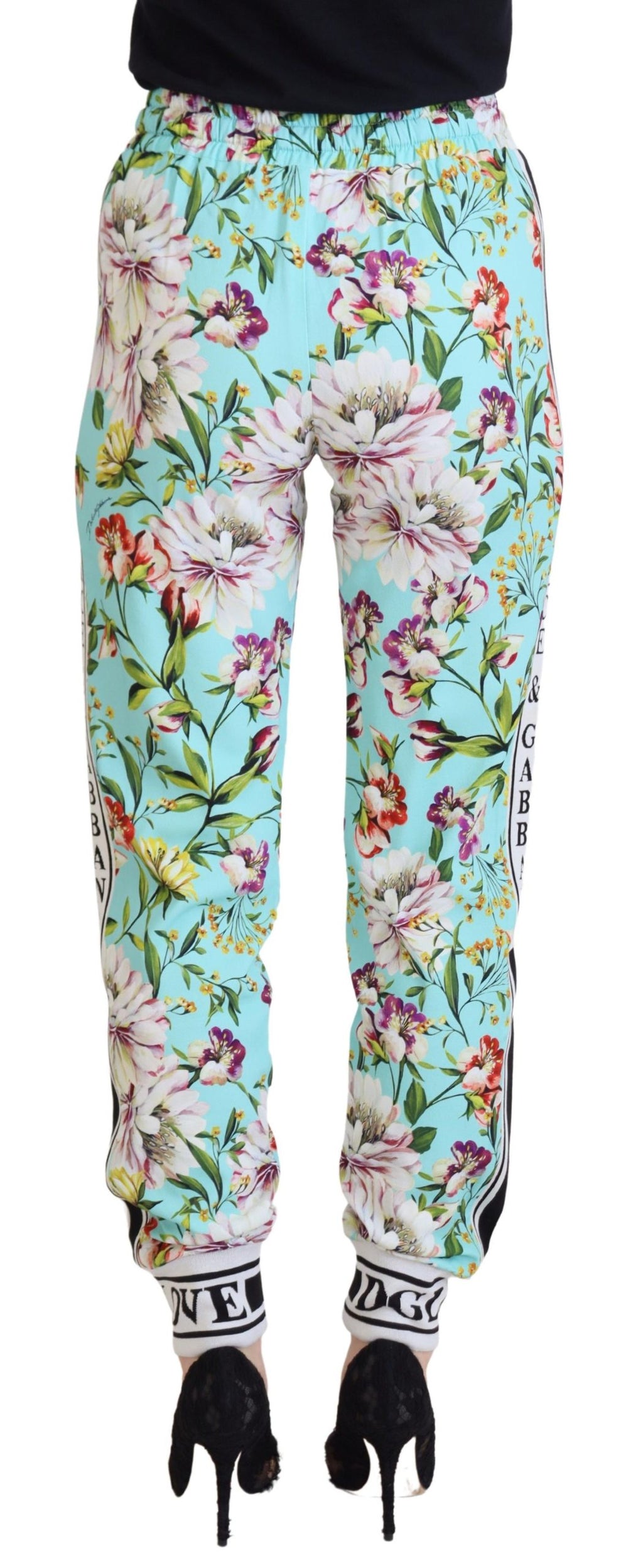 Dolce &amp; Gabbana Elegante mehrfarbige Viskosehose