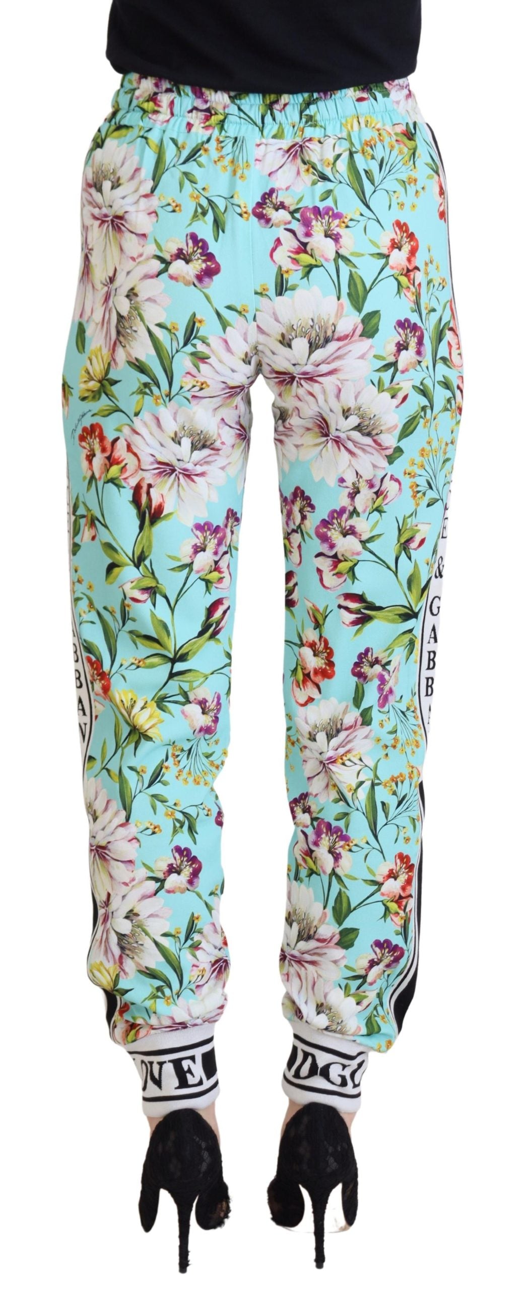 Dolce &amp; Gabbana Elegante mehrfarbige Viskosehose