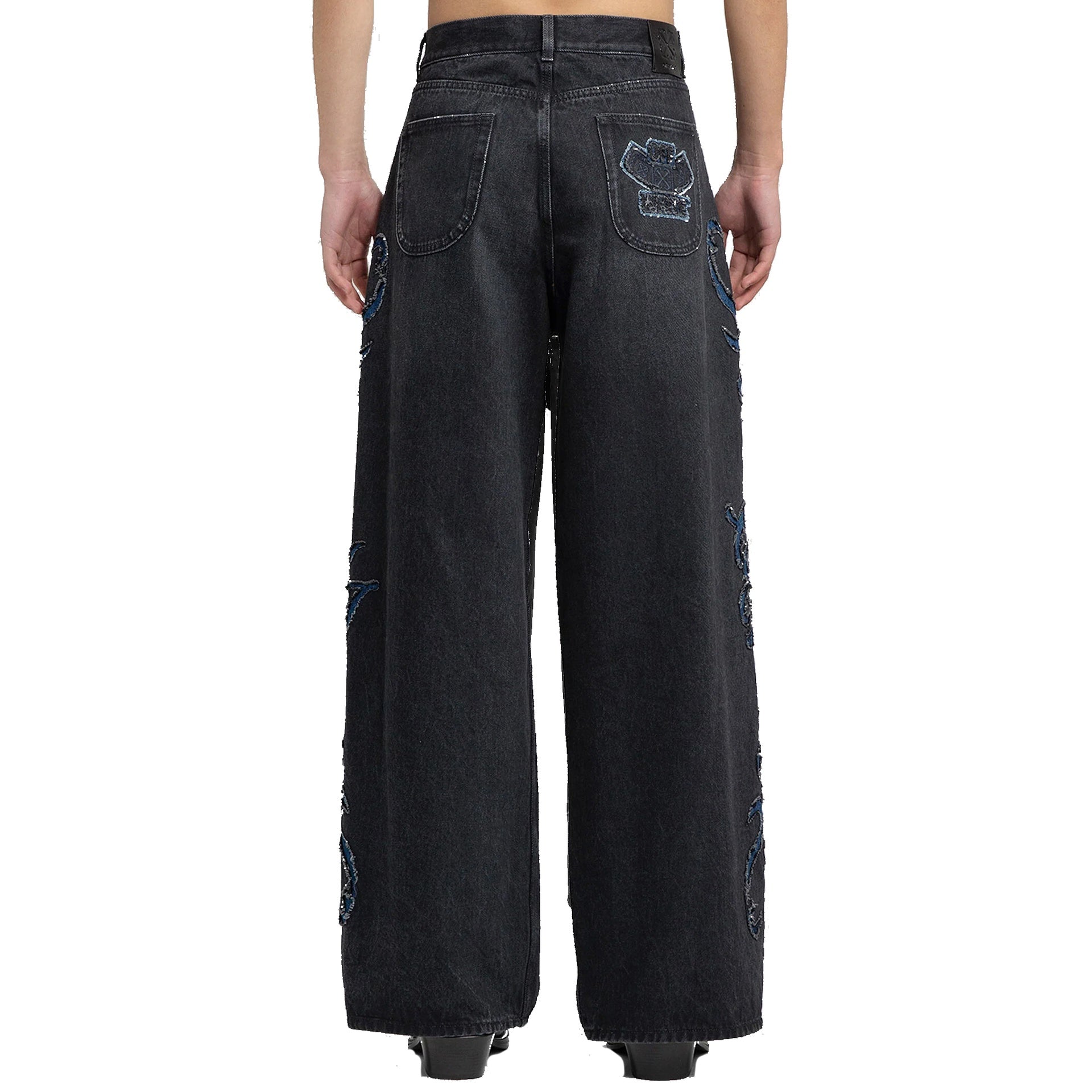 Off-White Denim Flared Jeans