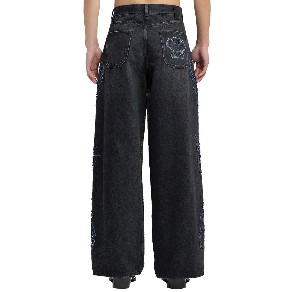 Off-White Denim Flared Jeans – Siebentaschen