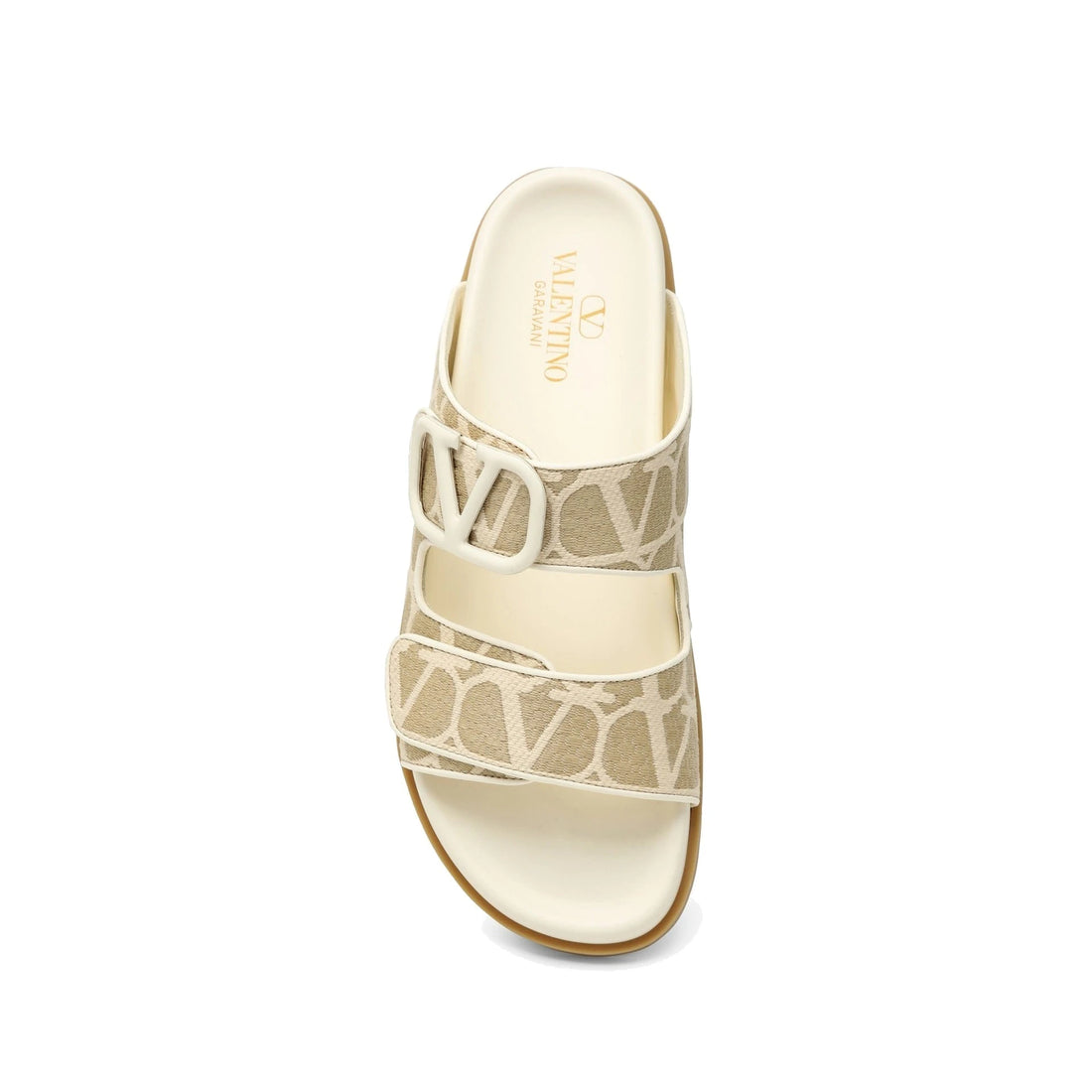 Valentino Garavani Toile Iconographe Flat Sandals