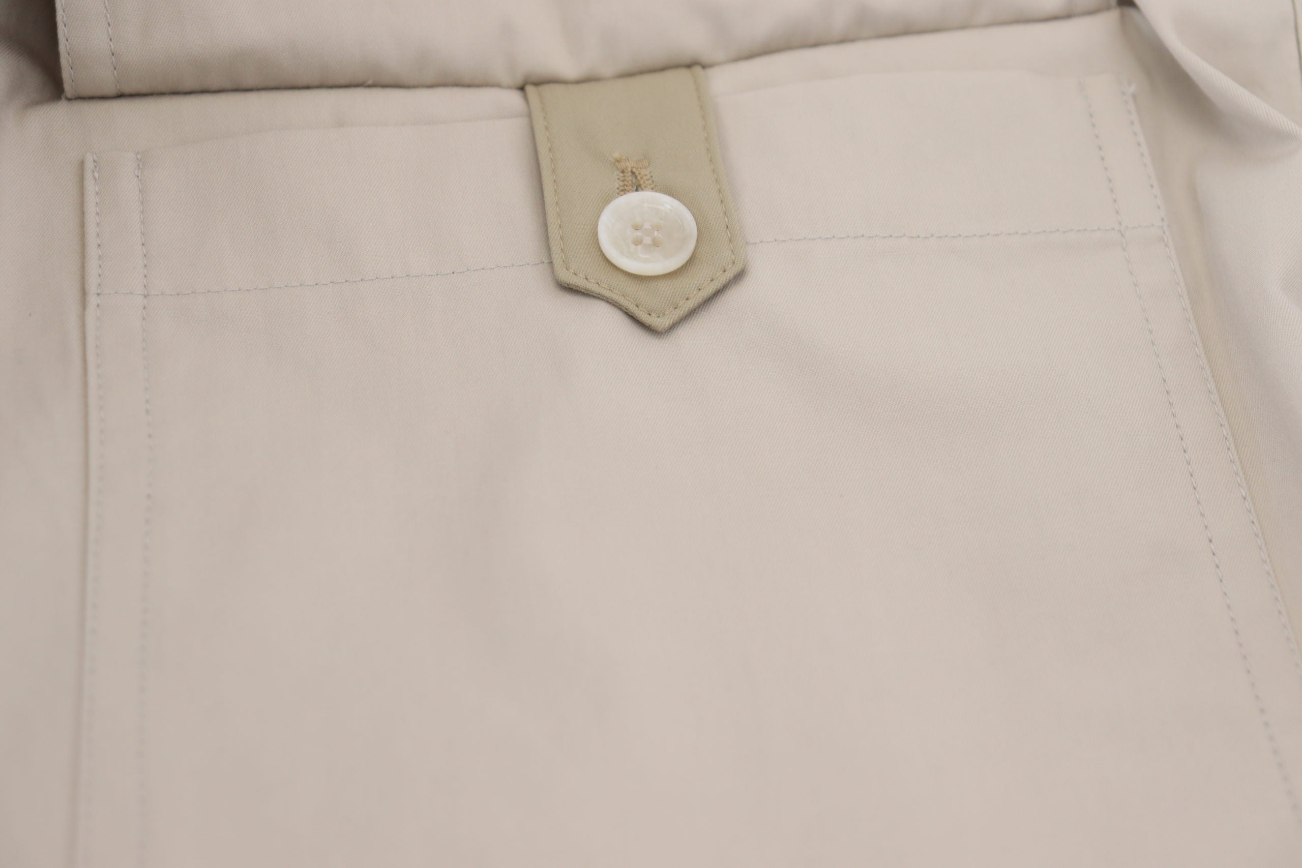 Dolce &amp; Gabbana Elegante beige Baumwollhose