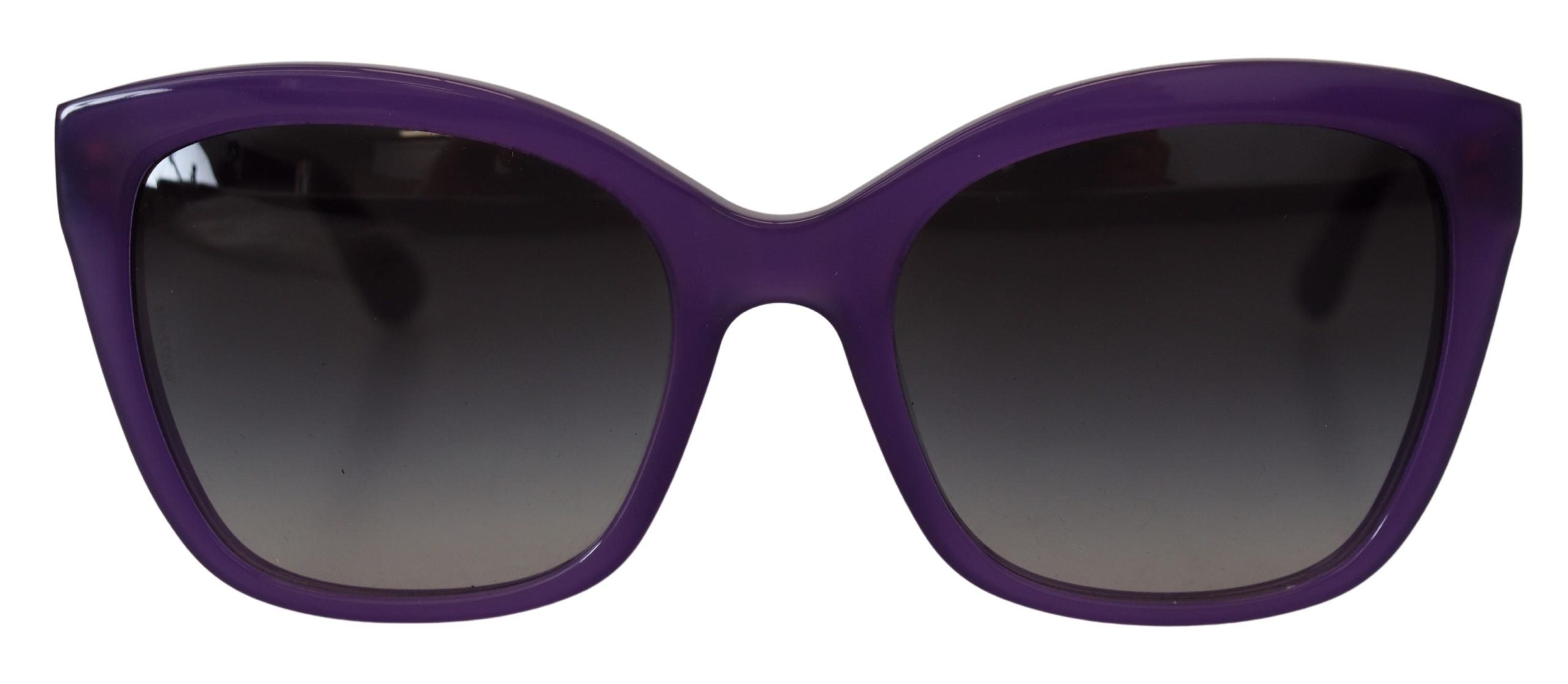 Dolce &amp; Gabbana – Elegante Sonnenbrille mit violetten Verlaufsgläsern