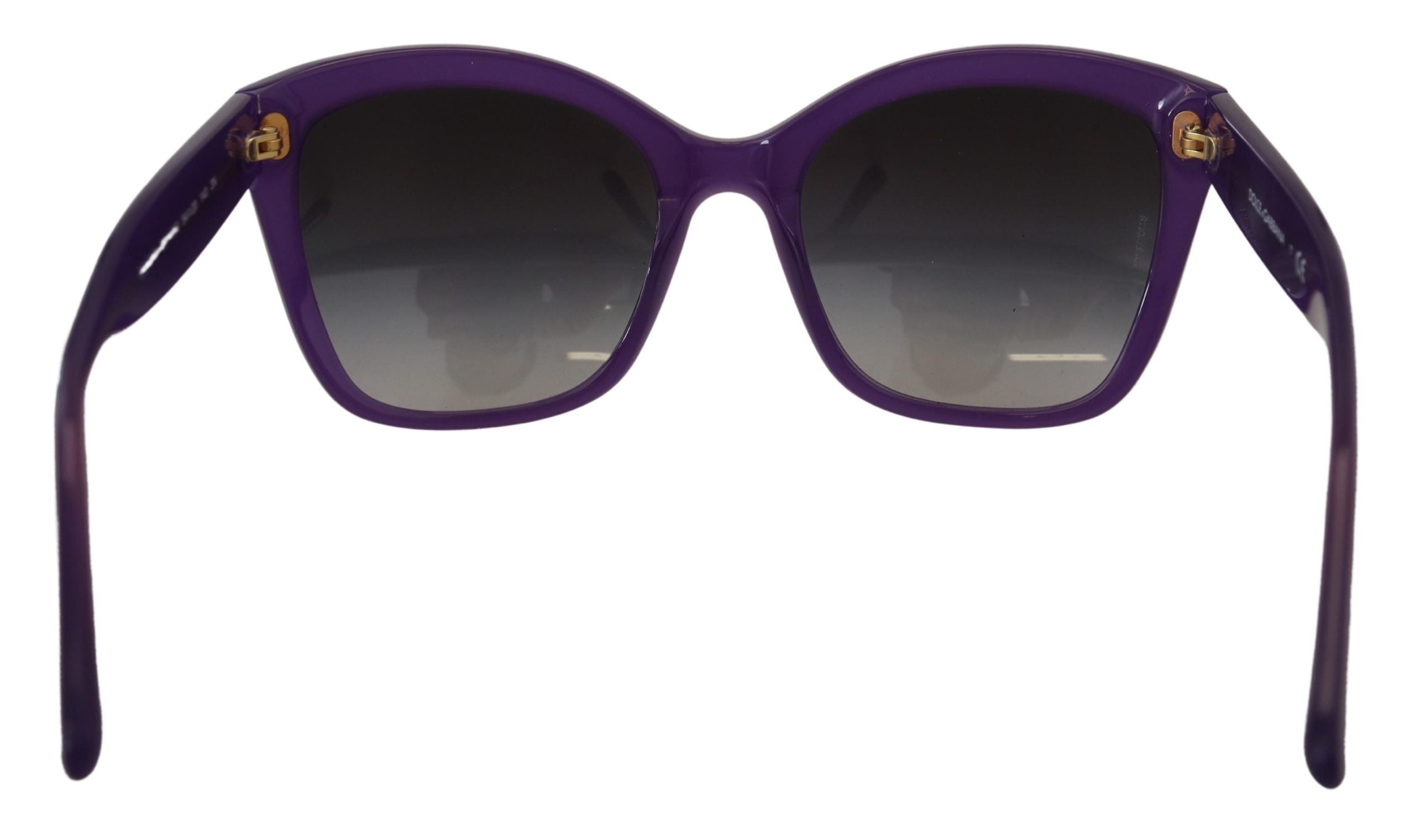Dolce &amp; Gabbana – Elegante Sonnenbrille mit violetten Verlaufsgläsern