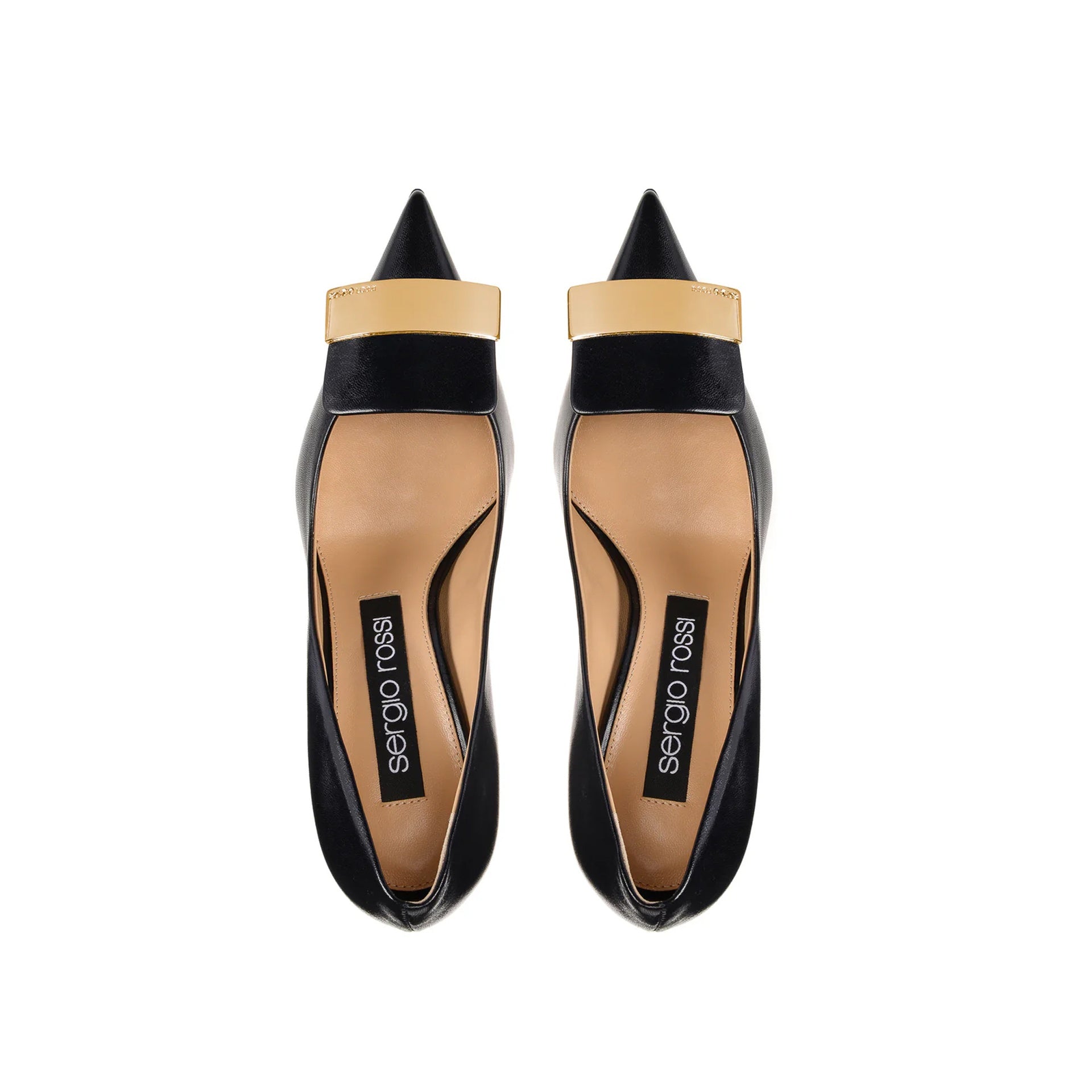 Sergio Rossi SR1 Leather Pumps