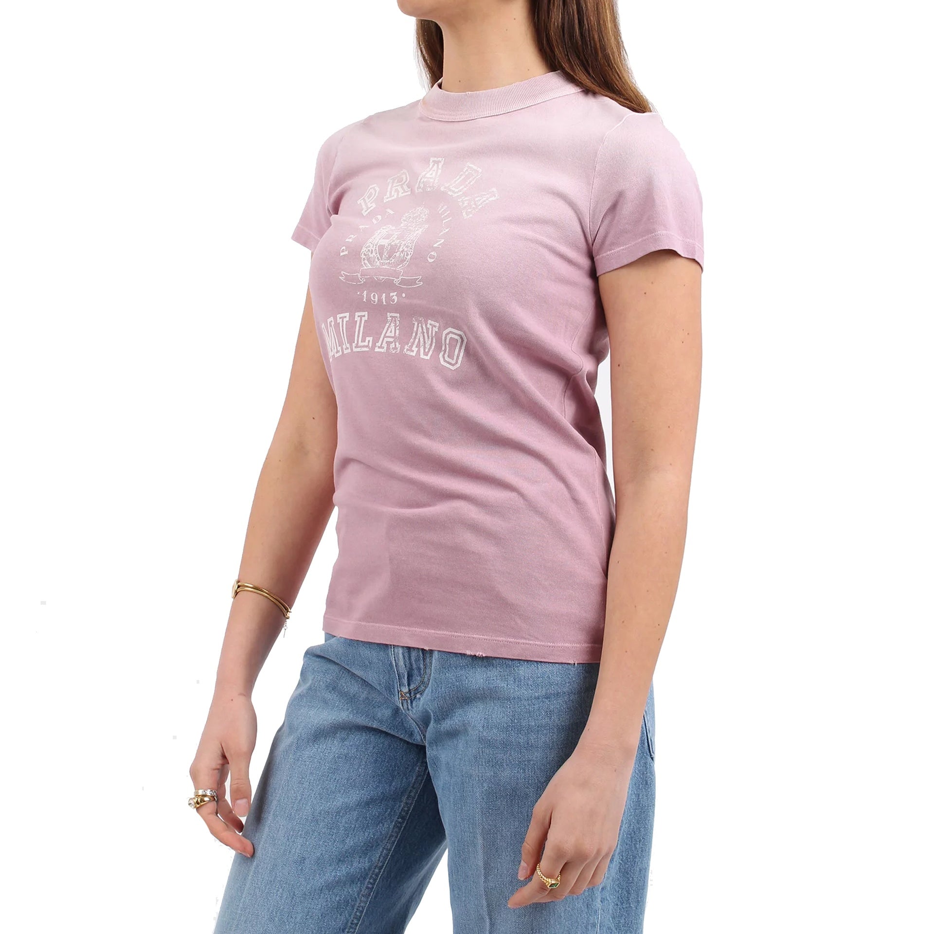 Prada Logo T-Shirt – Siebentaschen